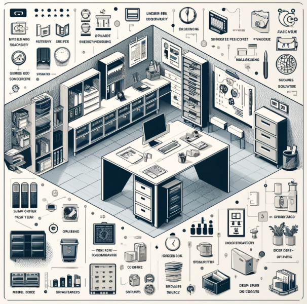 Ofiste Düzen ve Verimliliği Artıran Depolama