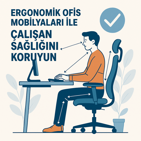 Ergonomik Ofis Mobilyaları ile Çalışan Sağlığını Koruyun