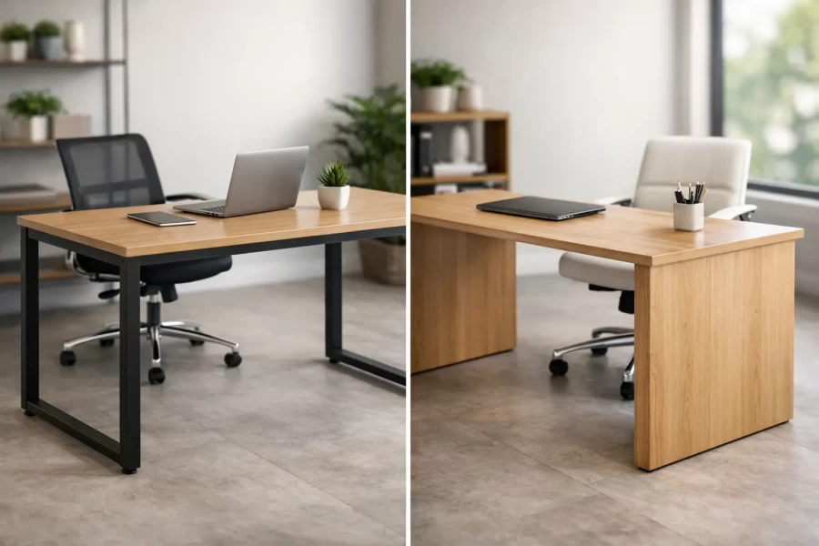 Metal Ayaklı Masa mı Panel Ayak mı Seçilmeli?