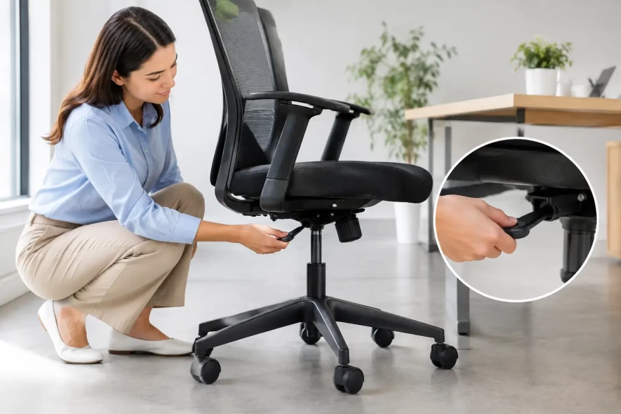 Ofis Koltuğu Yüksekliği Nasıl Ayarlanır?