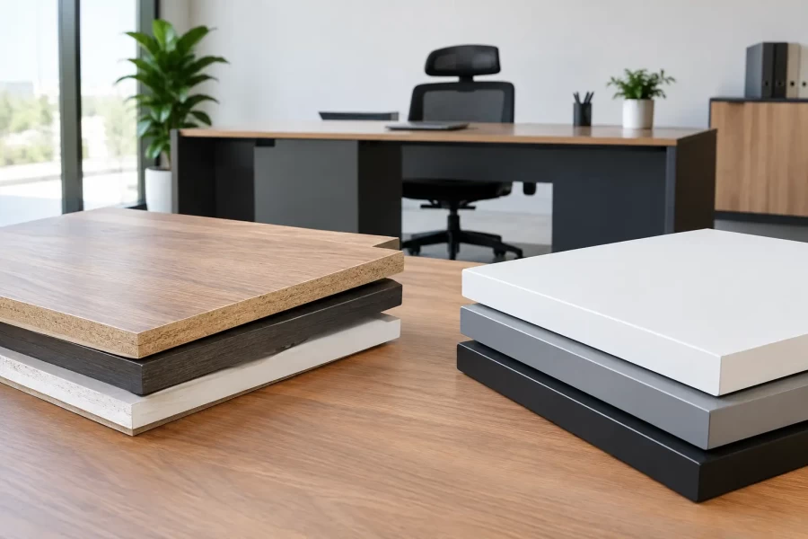 Laminant mı Melamin mi Ofis Mobilyası Seçimi
