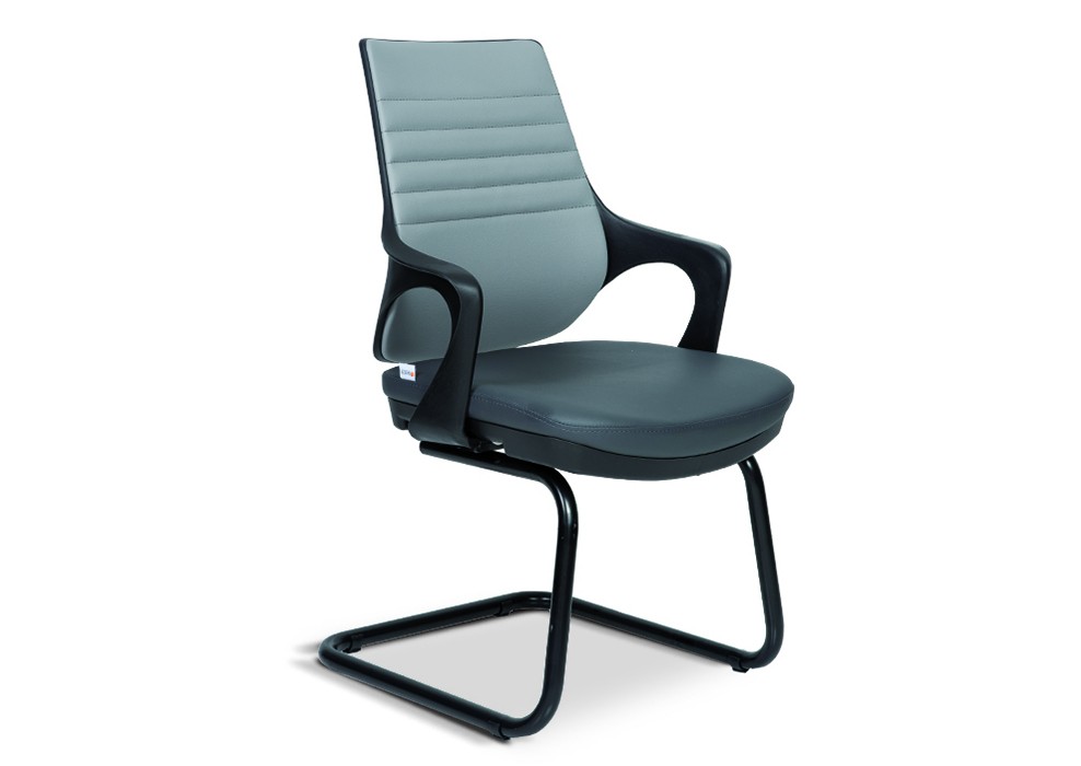 FLOW LEATHER GUEST CHAIR