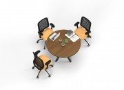 ABELLA ROUND MEETING TABLE