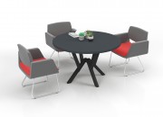 ABELLA ROUND MEETING TABLE