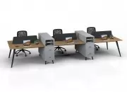 ANTONİN ALTILI ÇALIŞMA MASASI - Görsel 1