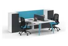 BRANDİ İKİLİ ÇALIŞMA MASASI - Görsel 1