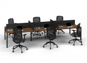 DELTA ALTILI ÇALIŞMA MASASI - Görsel 3