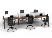 DELTA ALTILI ÇALIŞMA MASASI - Görsel 8