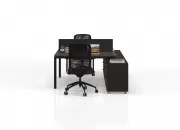 DELTA ETAJERLİ İKİLİ ÇALIŞMA MASASI - Görsel 38