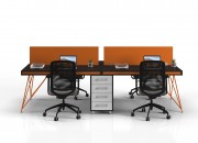 FABRE QUAD STUDY DESK