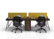 FABRE DÖRTLÜ ÇALIŞMA MASASI - Görsel 8