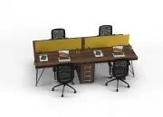 FABRE DÖRTLÜ ÇALIŞMA MASASI - Görsel 14