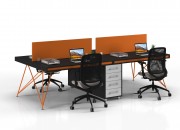 FABRE QUAD STUDY DESK