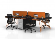 FABRE QUAD STUDY DESK