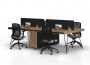 FABRE DÖRTLÜ ÇALIŞMA MASASI - Görsel 16