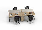 FABRE QUAD STUDY DESK