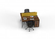 FABRE DOUBLE STUDY DESK