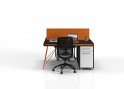 FABRE DOUBLE STUDY DESK