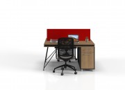 FABRE DOUBLE STUDY DESK