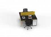 FABRE DOUBLE STUDY DESK