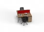 FABRE İKİLİ ÇALIŞMA MASASI - Görsel 13