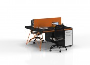 FABRE DOUBLE STUDY DESK