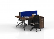 FABRE DOUBLE STUDY DESK