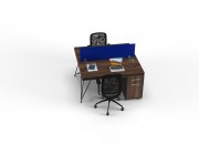 FABRE DOUBLE STUDY DESK