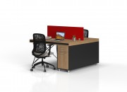 FABRE DOUBLE STUDY DESK