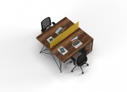 FABRE DOUBLE STUDY DESK