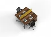 FABRE İKİLİ ÇALIŞMA MASASI - Görsel 26