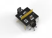 FABRE İKİLİ ÇALIŞMA MASASI - Görsel 30