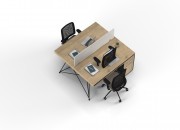 FABRE DOUBLE STUDY DESK