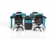 GIRALDO QUAD STUDY DESK