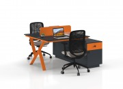 GIRALDO DOUBLE STUDY DESK