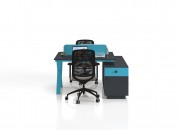 GIRALDO DOUBLE STUDY DESK