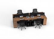 LANZO QUAD STUDY DESK