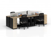 LANZO QUAD STUDY DESK