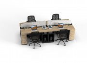 LANZO QUAD STUDY DESK