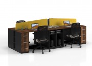 LANZO QUAD STUDY DESK