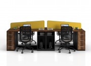 LANZO QUAD STUDY DESK