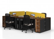 LANZO QUAD STUDY DESK