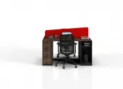 LANZO İKİLİ ÇALIŞMA MASASI - Görsel 3