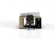 LANZO İKİLİ ÇALIŞMA MASASI - Görsel 7