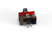 LANZO DOUBLE STUDY DESK