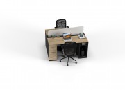 LANZO DOUBLE STUDY DESK