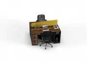 LANZO İKİLİ ÇALIŞMA MASASI - Görsel 26