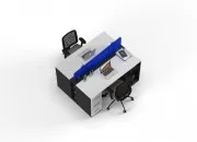 LANZO İKİLİ ÇALIŞMA MASASI - Görsel 34