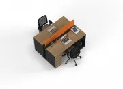 LANZO İKİLİ ÇALIŞMA MASASI - Görsel 35