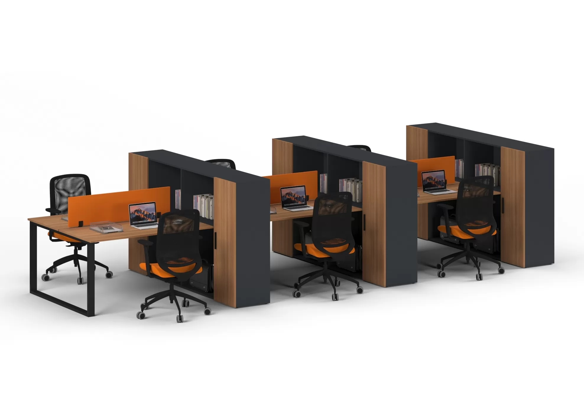 LİONA ALTILI ÇALIŞMA MASASI - Görsel 3